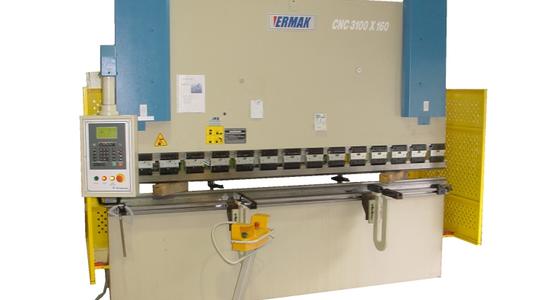Abkantpresse CNC 3100x160, max. Breite 3100mm, Preßkraft 160 Tonnen