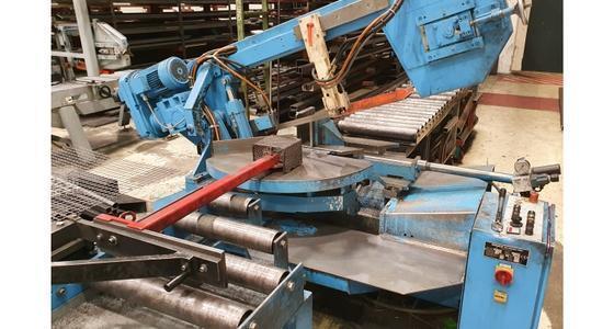 Bandsäge Meba 90° rund-Ø 335 mm flach-500 x 335 mm 45° rund - Ø 330 mm flach - 320 x 335 mm 30° rund - Ø 180 mm flach - 170 x 335 mm